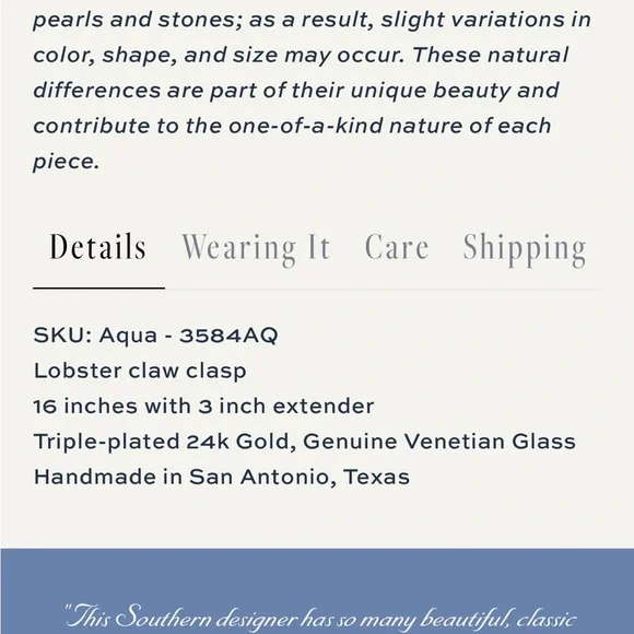 Susan Shaw Venetian Glass Coin Necklace - Picture 3 of 8